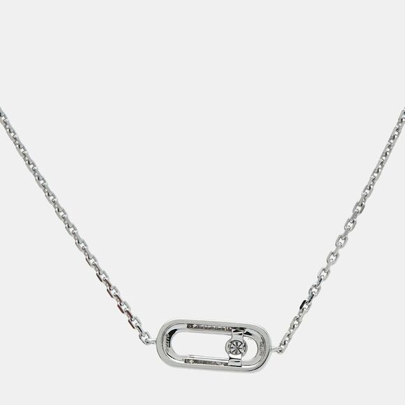 Messika Diamond Pave 18K White Gold Children Bracelet - Picture 4 of 7